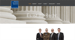 Desktop Screenshot of kanzlei-ehb.de